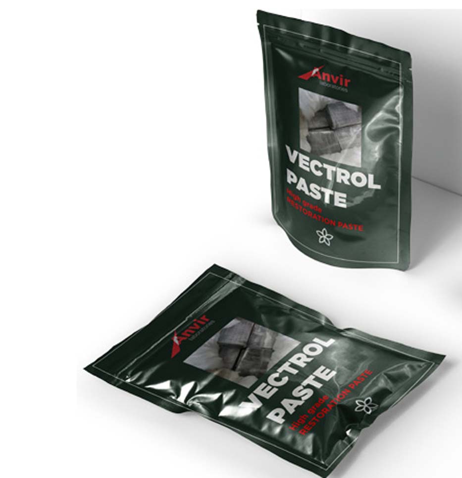 Vectrol‑Paste zur Restaurierung von Banknoten